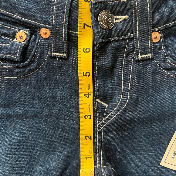 NWT True Religion Mid Rise Bootcut Jeans with Pocket Flap - Picture 3 of 7